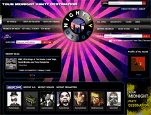 Tablet Screenshot of nightmyworld.com